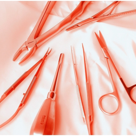 Instrumentai ir priemonės chirurgijai